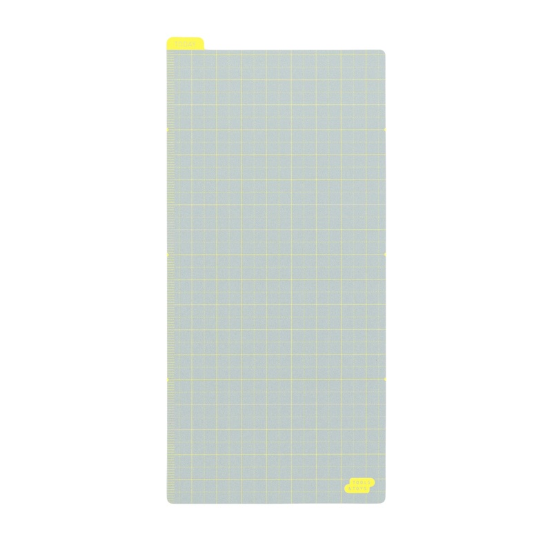 Hobonichi Weeks Pencil Board - (Ice Gray x Yellow)