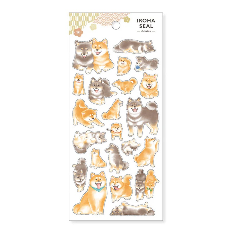 Mind Wave Iroha Sticker - Shiba Inu