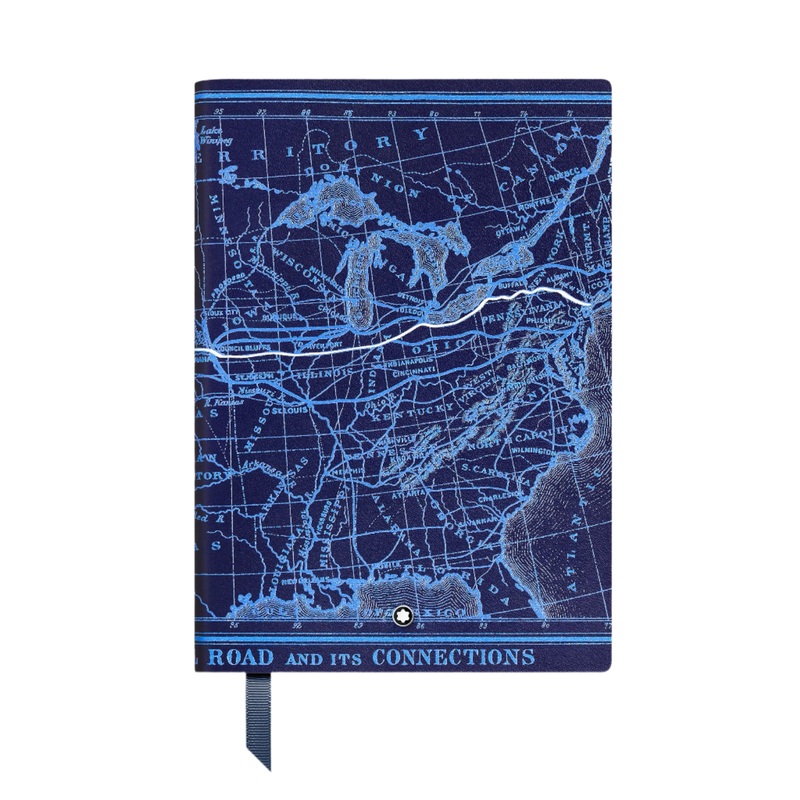 Montblanc Medium Notebook - Around the World in 80 Days Blue (Lined)