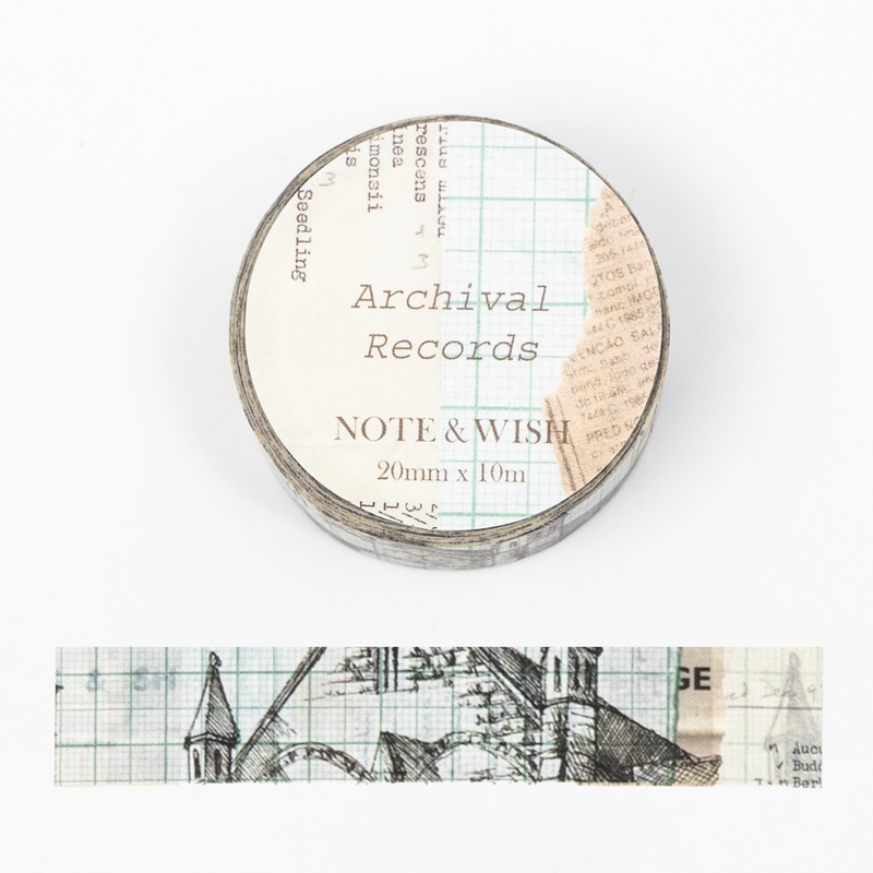 Note & Wish Washi Tape - Archival Records