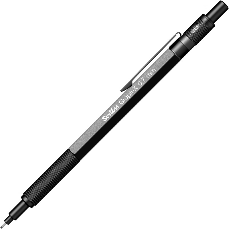 Scrikss Graph-X .7mm Mechanical Pencil - Dark Grey