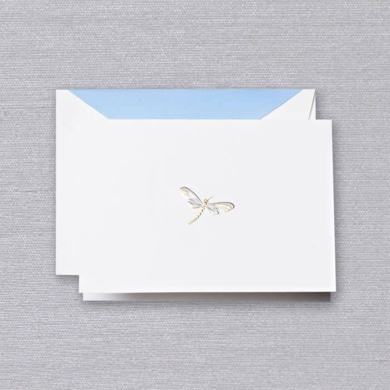 Crane Dragonfly Note (10 ea)