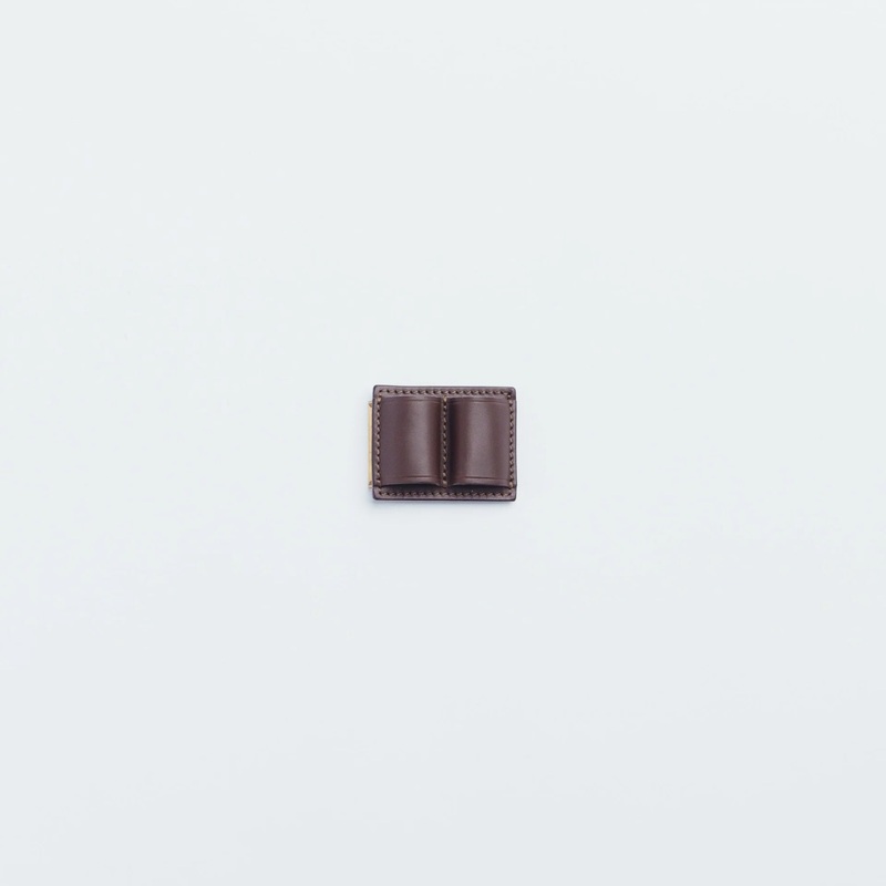 The Superior Labor INGRASSATO Clip Pen Holder - Brown