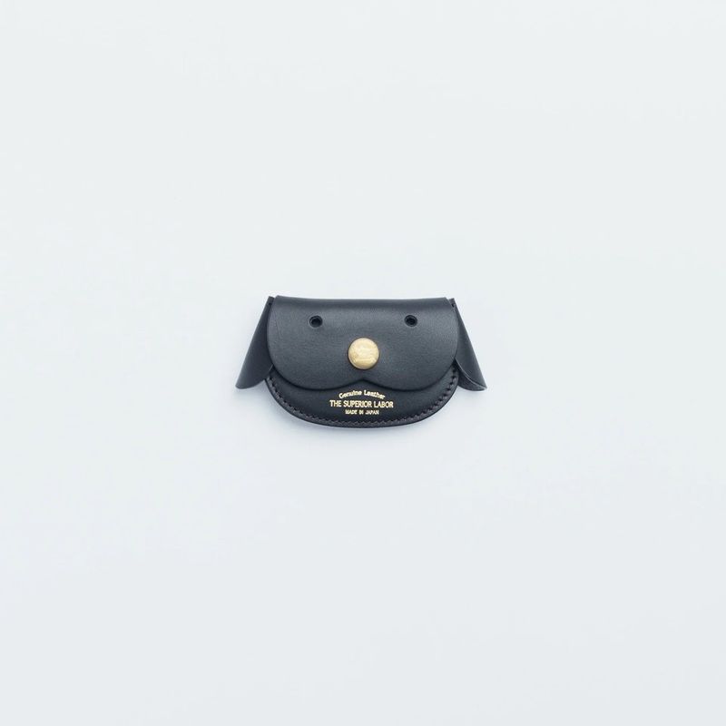 The Superior Labor INGRASSATO Dog Coin Case - Black (2025)