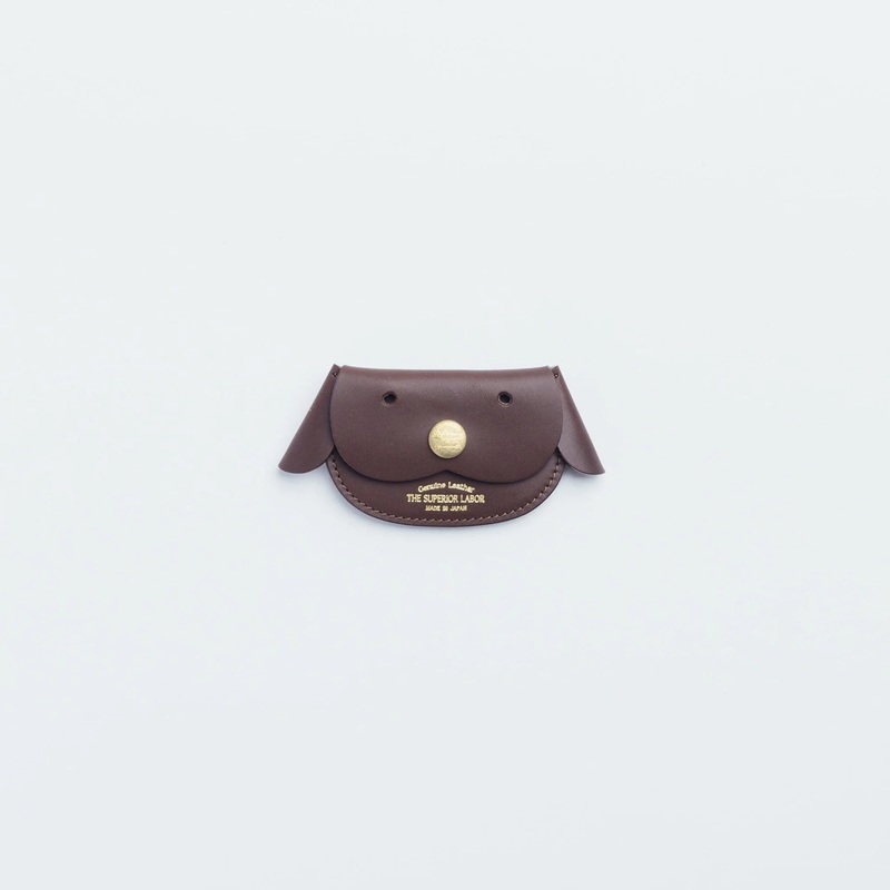 The Superior Labor INGRASSATO Dog Coin Case - Brown (2025)