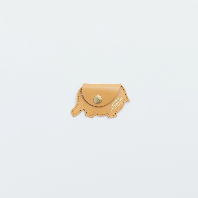 The Superior Labor INGRASSATO Elephant Coin Case - Tan (2025)