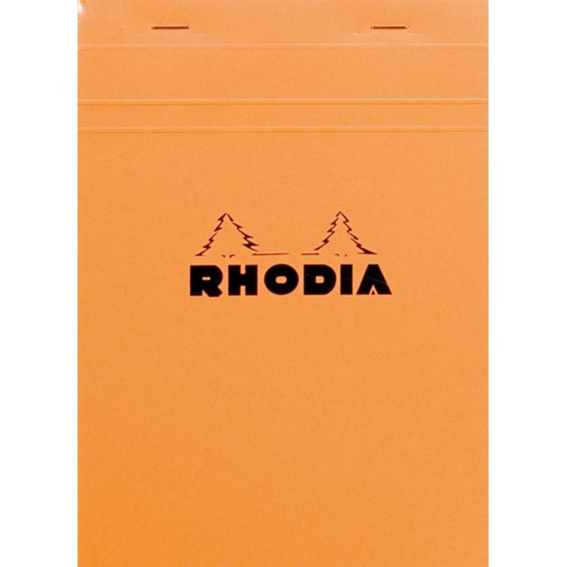 Rhodia #16 Classic Staplebound Notebook - Orange