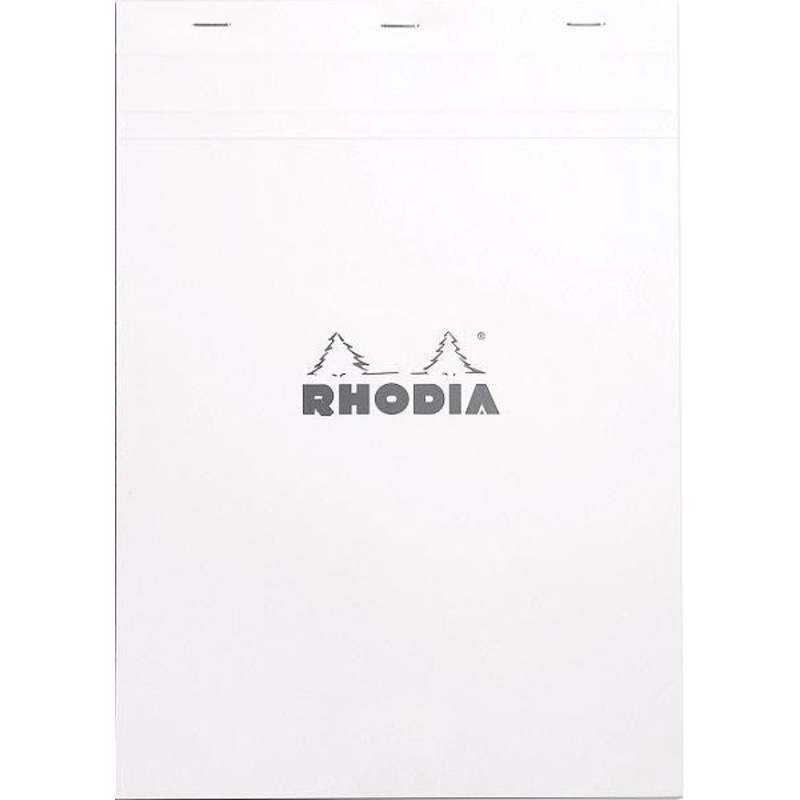 Rhodia #18 Classic Staplebound Notebook - Ice