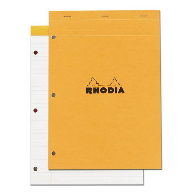 Rhodia #18 Classic Staplebound Notebook - Orange