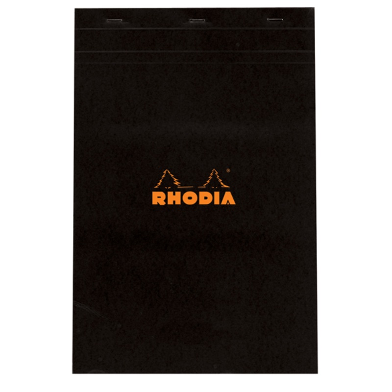Rhodia #19 Classic Staplebound Notebook - Black