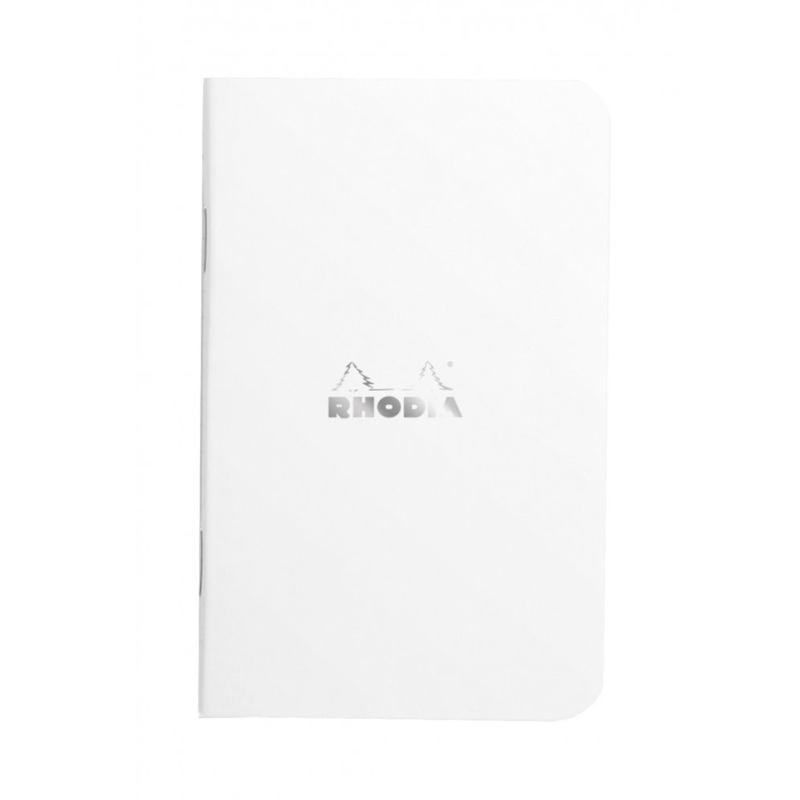 Rhodia Classic Side Staplebound Notebook 3 x 4 - Ice, Graph