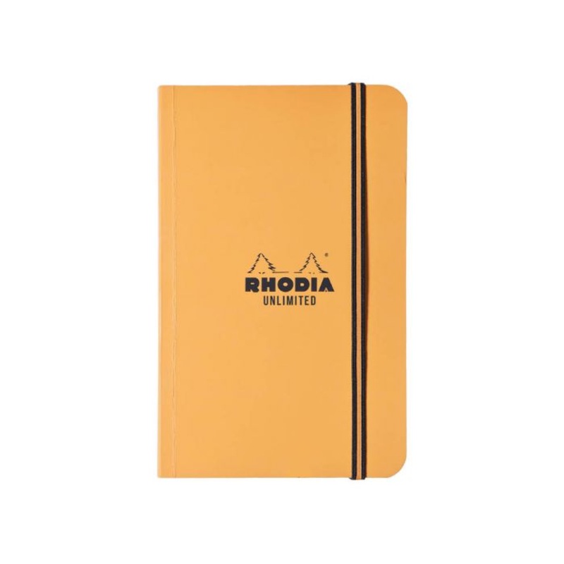 Rhodia Unlimited Pocket Notebook 3.5 x 5.5 Orange