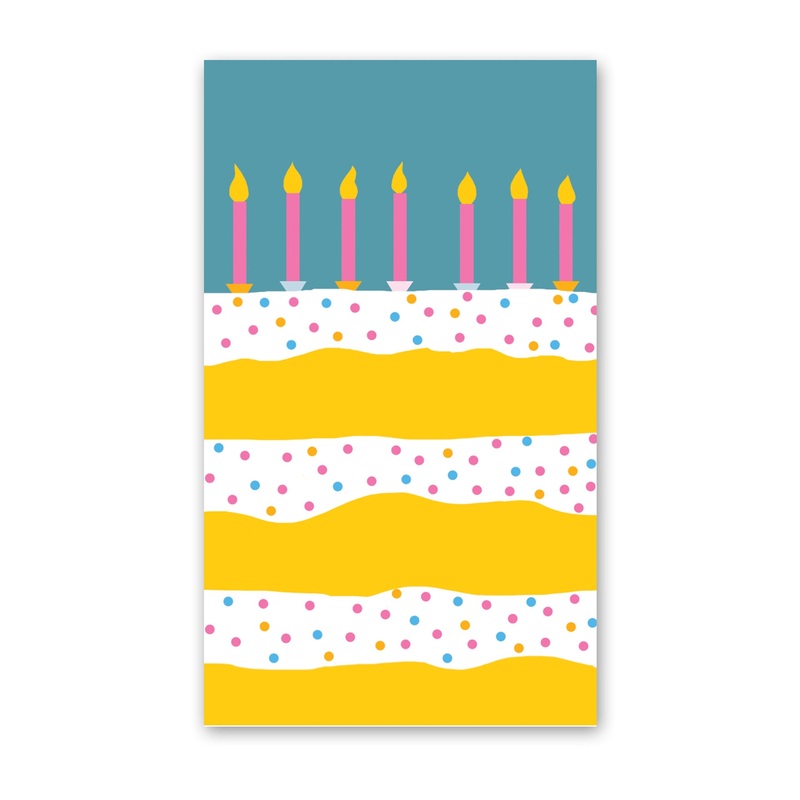 Rock Scissor Paper Mini Card - Big Layer Cake