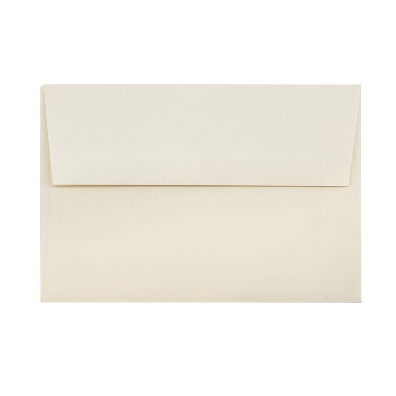 San Lorenzo 4.25" x 6.25" Envelopes - Natural White