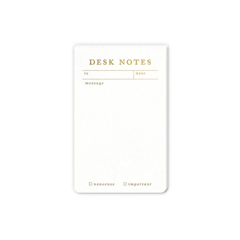 Smitten On Paper Desk Notes Notepad