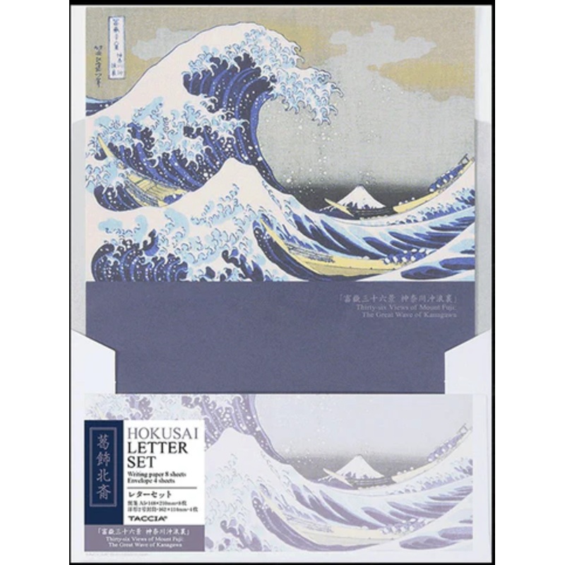Taccia Ukiyo-e Letter Set - Hokusai Koiai