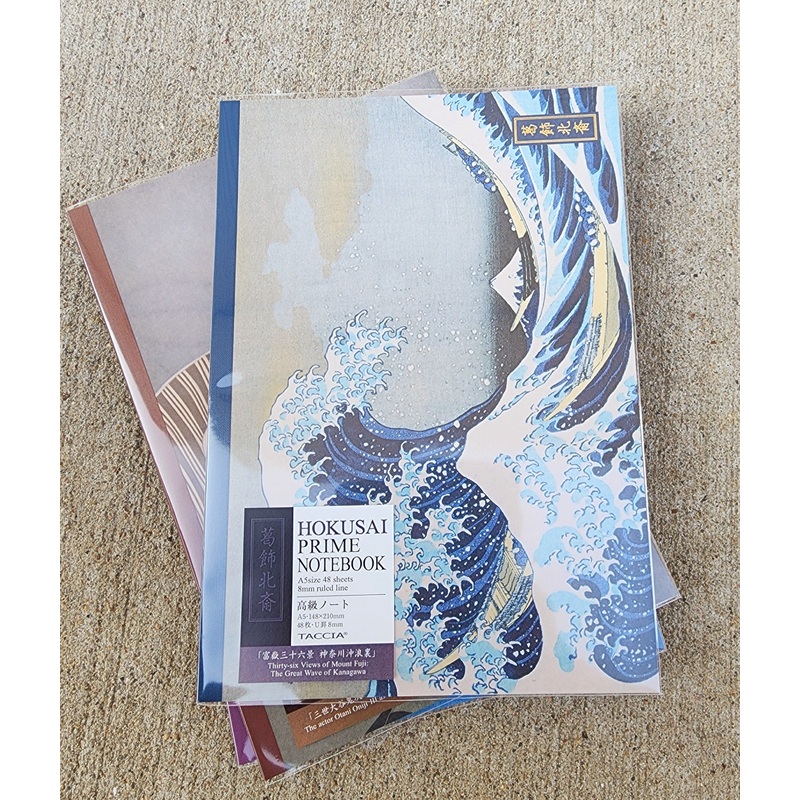 Taccia Ukiyo-e Notebook - Hokusai