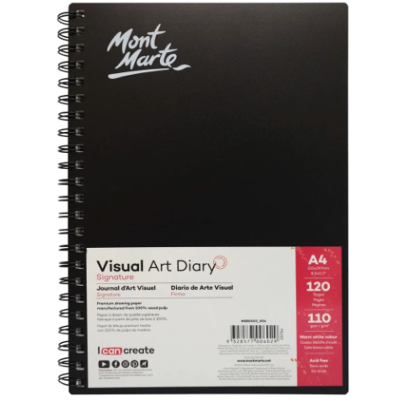 Mont Marte - Visual Art Diary A4