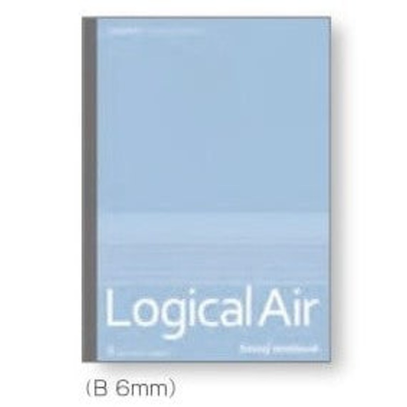 Nakabayashi Logical Air B5 Swing Notebook - Logical 6mm Rule