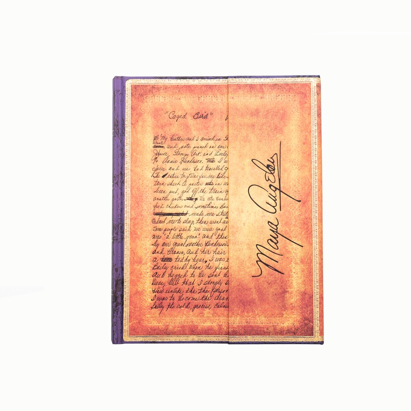 Paperblanks Embellished Manuscripts - angelo, I Know Why the Caged Bird Sings- Ultra Wrap