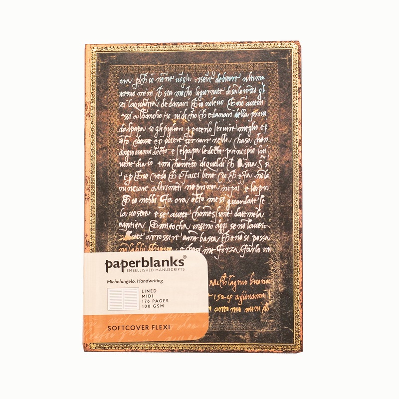 Paperblanks Embellished Manuscripts- Michelangelo Midi Wrap