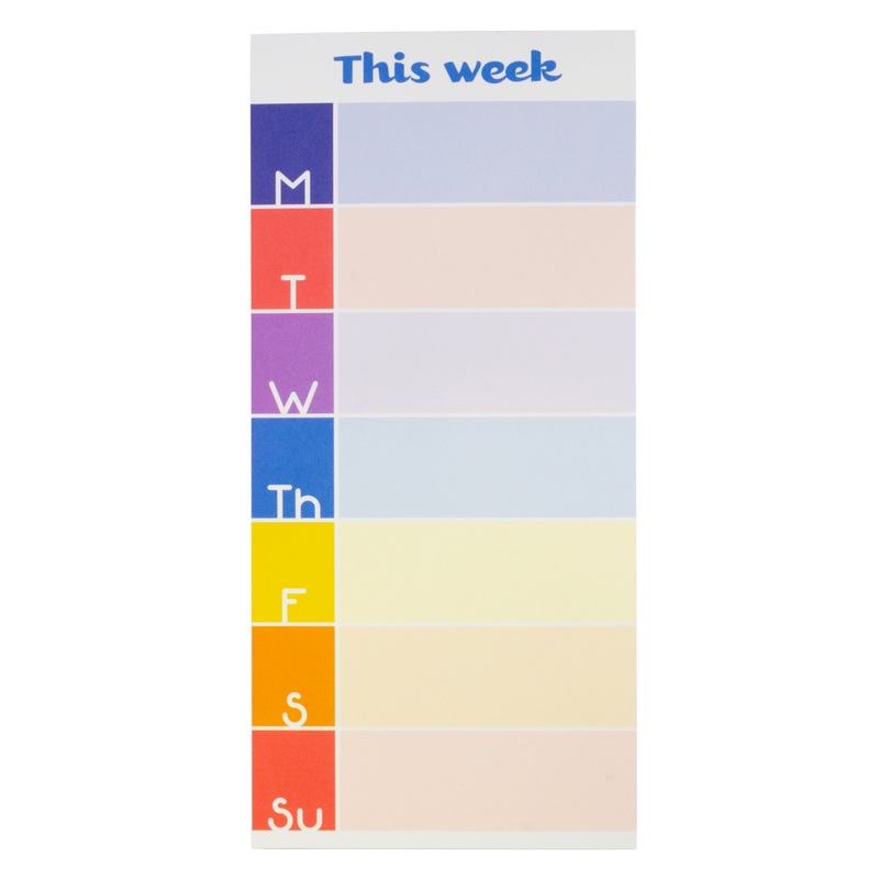 Public School Paper Co. This Week List Pad