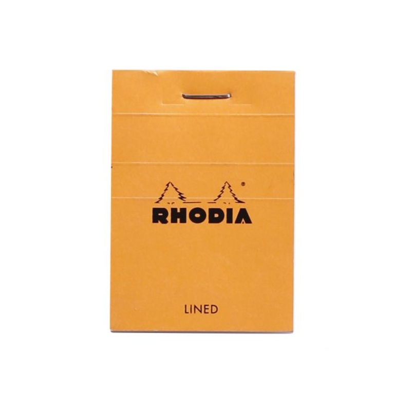 Rhodia #10 Classic Staplebound Notepad - Orange