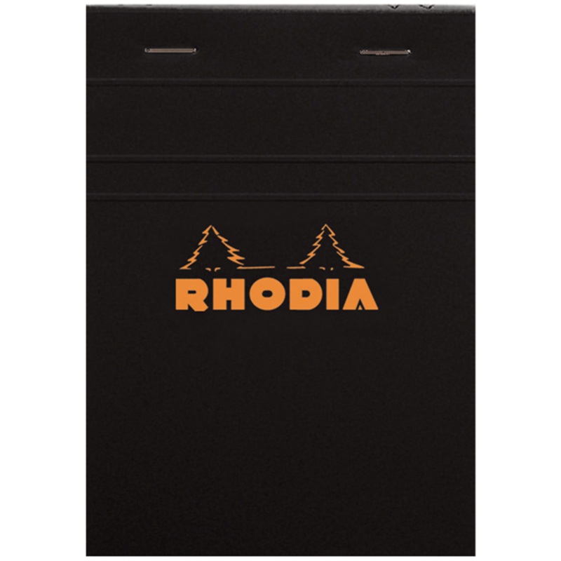 Rhodia #11 Classic Staplebound Notepad - Black