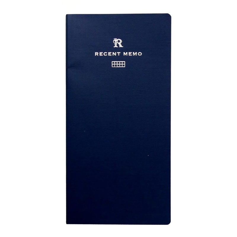 Life Stationery Recent Memo Slim Notebook- Graph