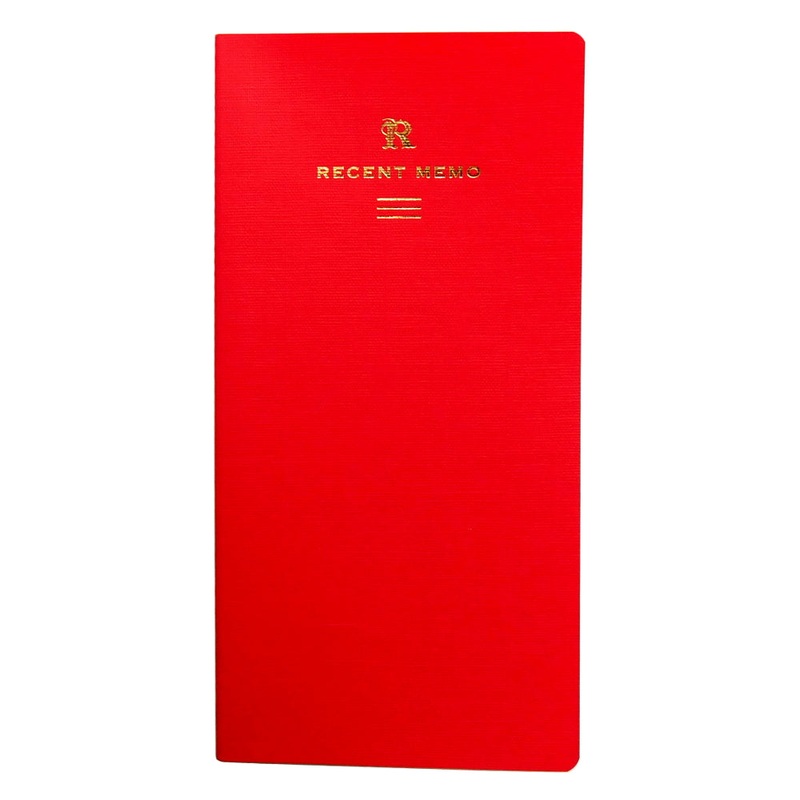 Life Stationery Recent Memo Slim Notebook- Ruled