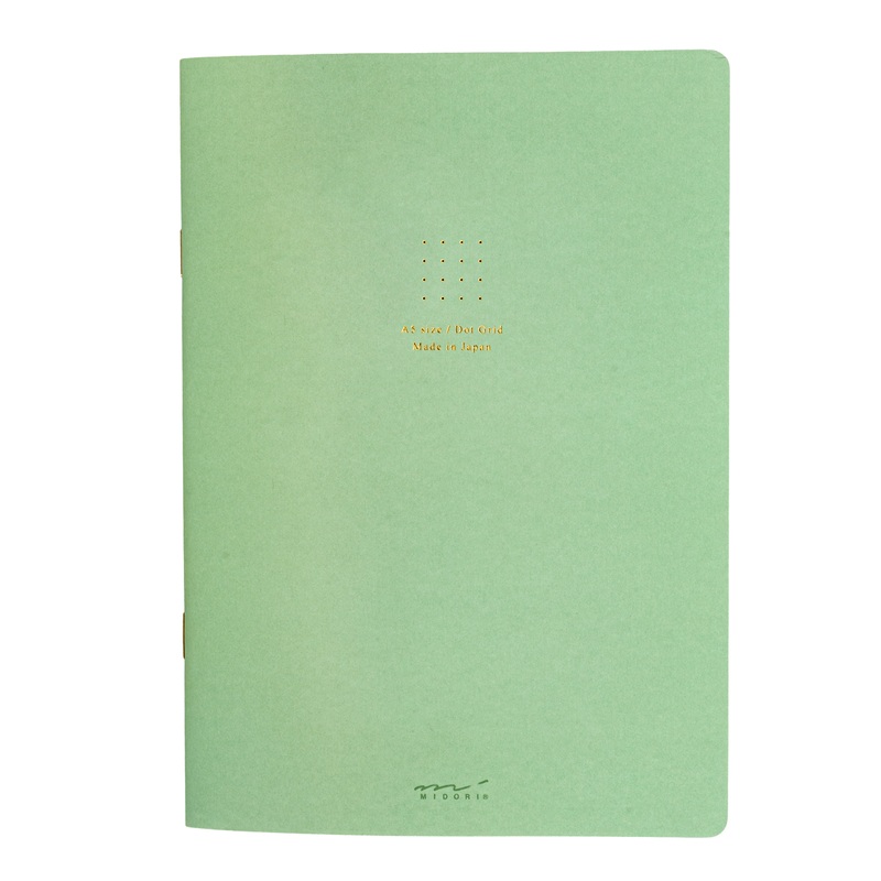 Midori A5 Dot Grid Notebook - Green
