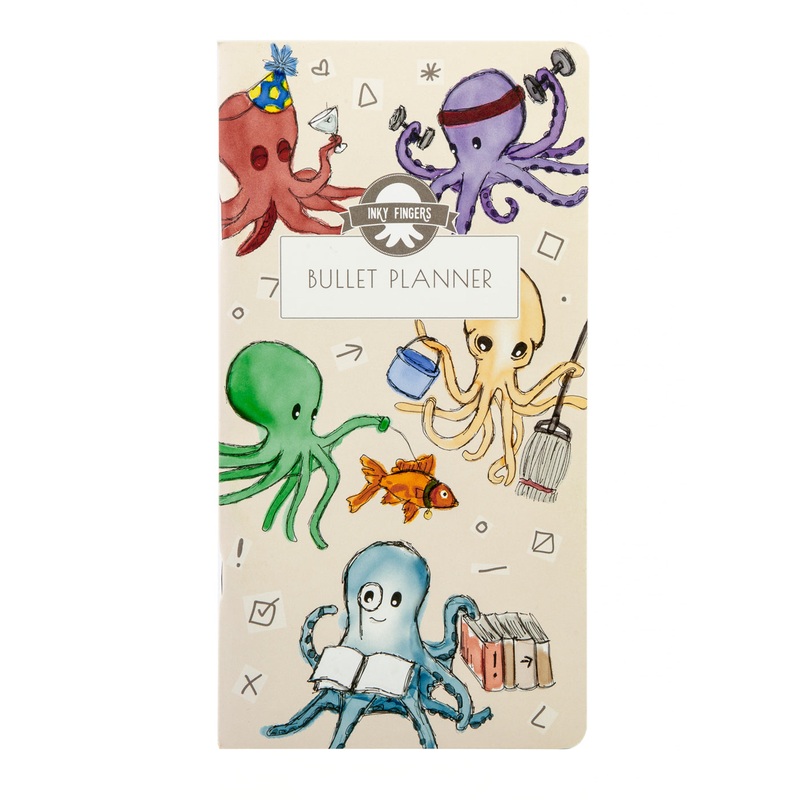 Inky Fingers Traveller's Notebook Bullet Planner