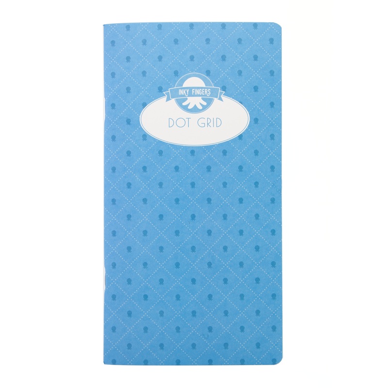 Inky Fingers Traveller's Notebook Dot Grid