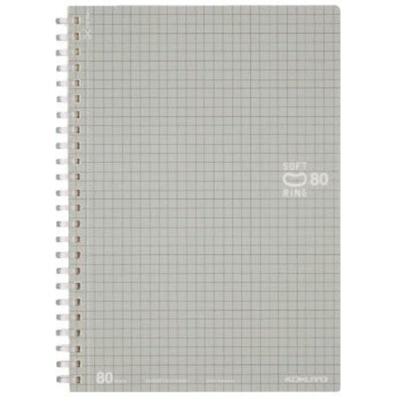 Kokuyo A5 Soft Ring Notebook - Grid