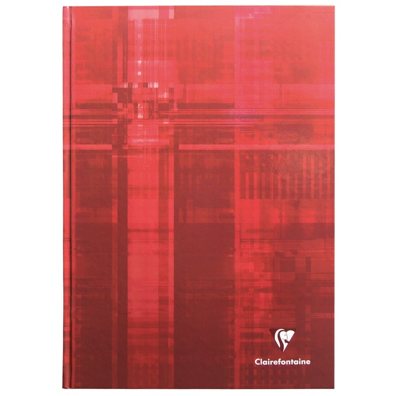 Clairefontaine Classics A5 Hardcover Notebook- Red