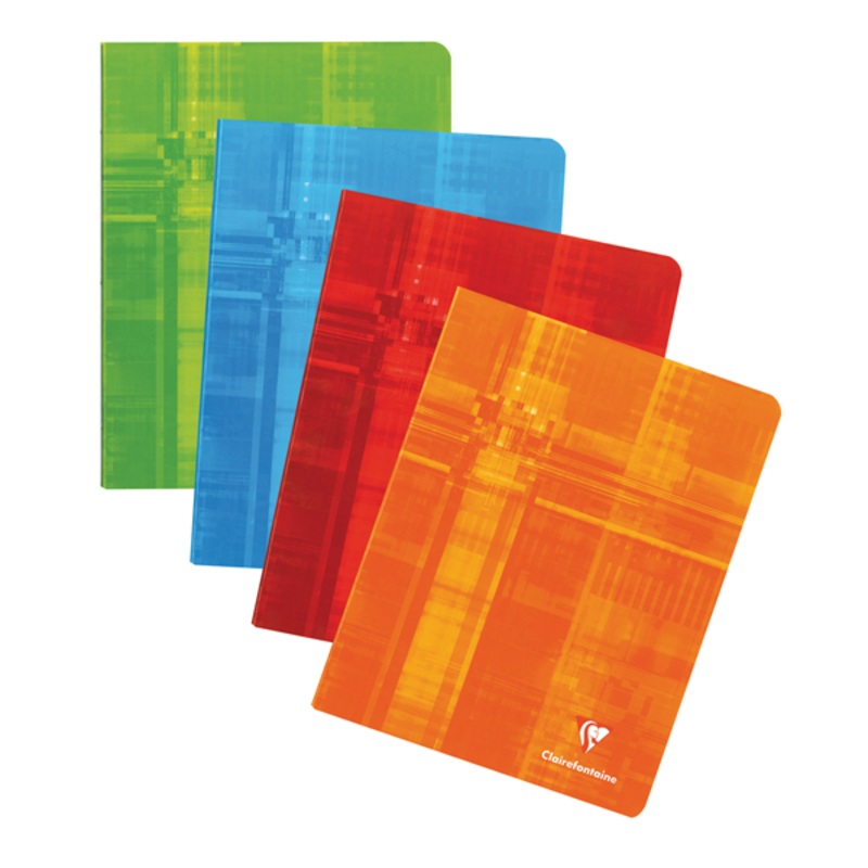 Clairefontaine Classics A5 Side Staplebound Notebook- French Ruled