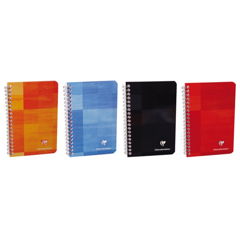Clairefontaine Classics A5 Side Wirebound Notebook- French Ruled