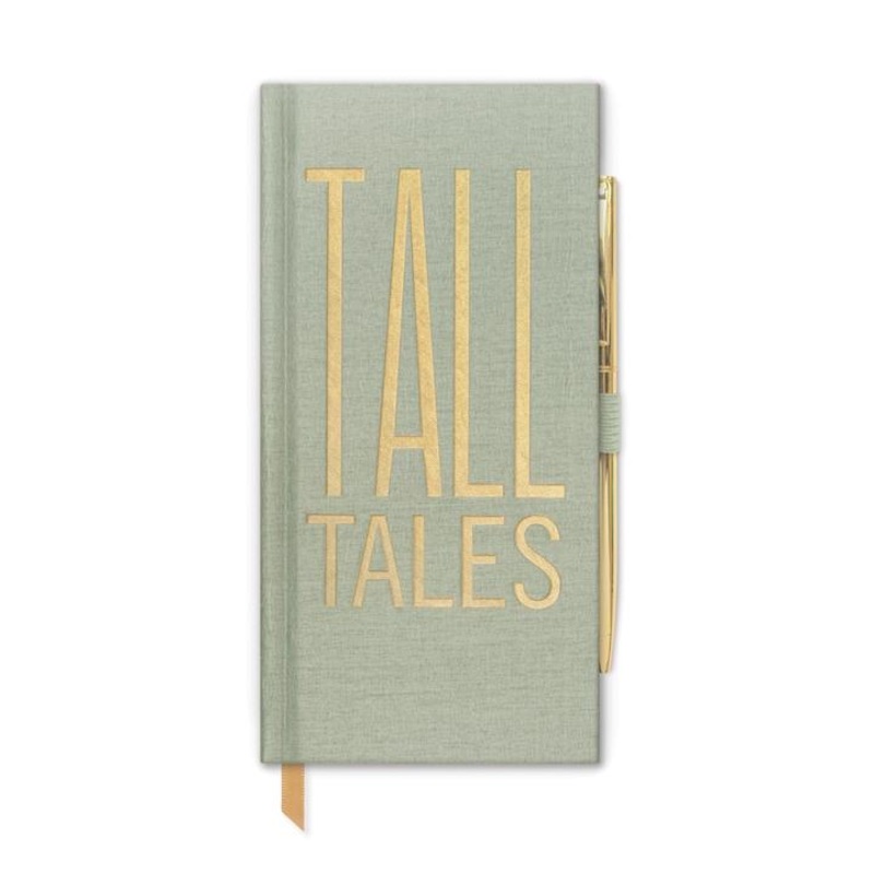 DesignWorks Skinny Journal with Pen - "Tall Tales"