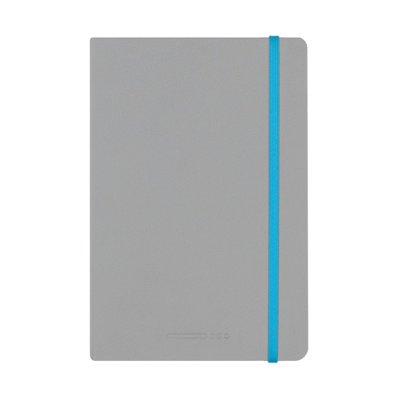 Endless Recorder Notebook Mountain Snow Grey