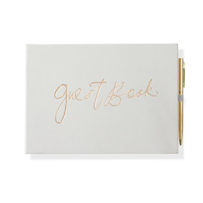 Fringe Studio Gray Guest Book