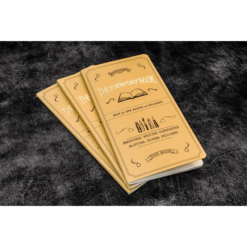 Galen Leather Co. The Everyday Book Tomoe River Paper - Set of 3 - Traveler's Size