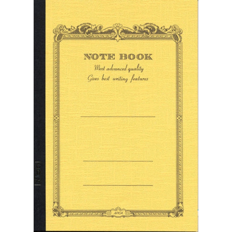 APICA CD A5 Notebook- Mustard Yellow 7mm Ruled