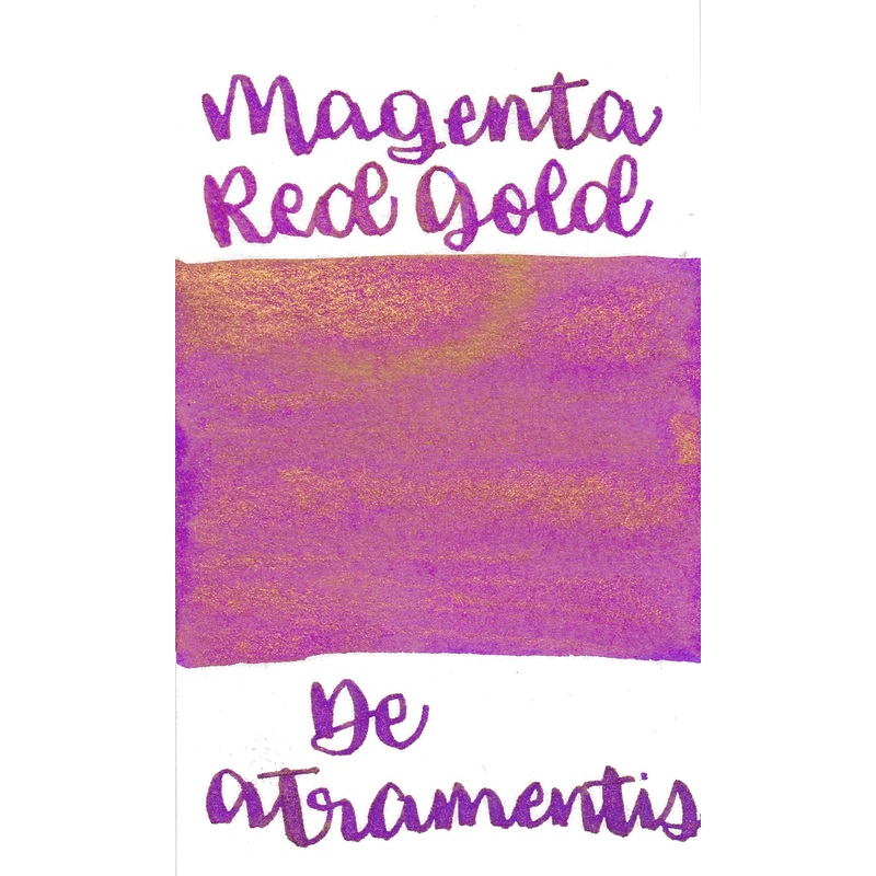 De Atramentis Pearlescent Magenta Red Gold