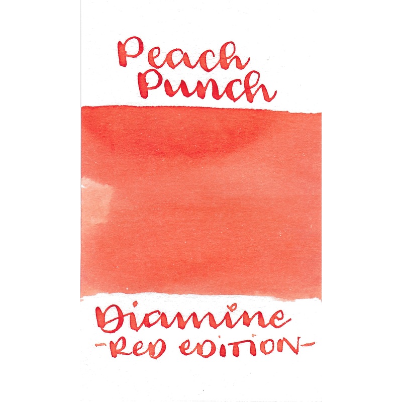 Diamine Red Edition Peach Punch
