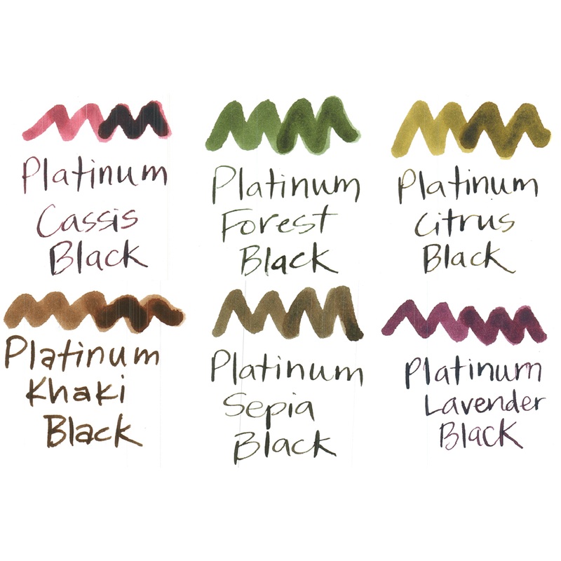 Platinum Classic Ink sample pack
