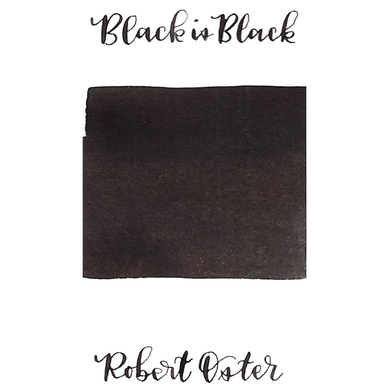 Robert Oster Black is Black