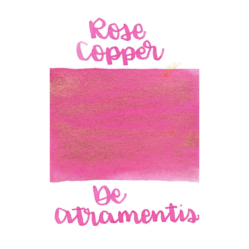De Atramentis Ink Pearlescent Rose Copper