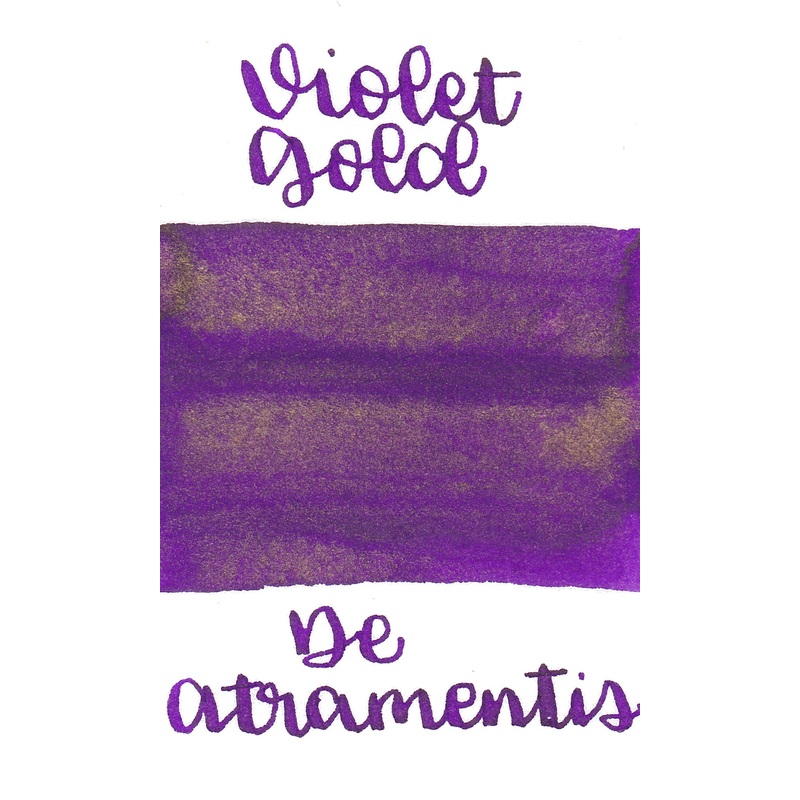 De Atramentis Pearlescent Brilliant Violet Gold
