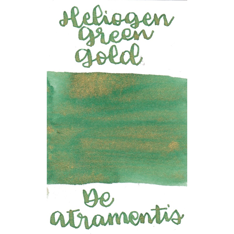 De Atramentis Pearlescent Heliogen Green Gold
