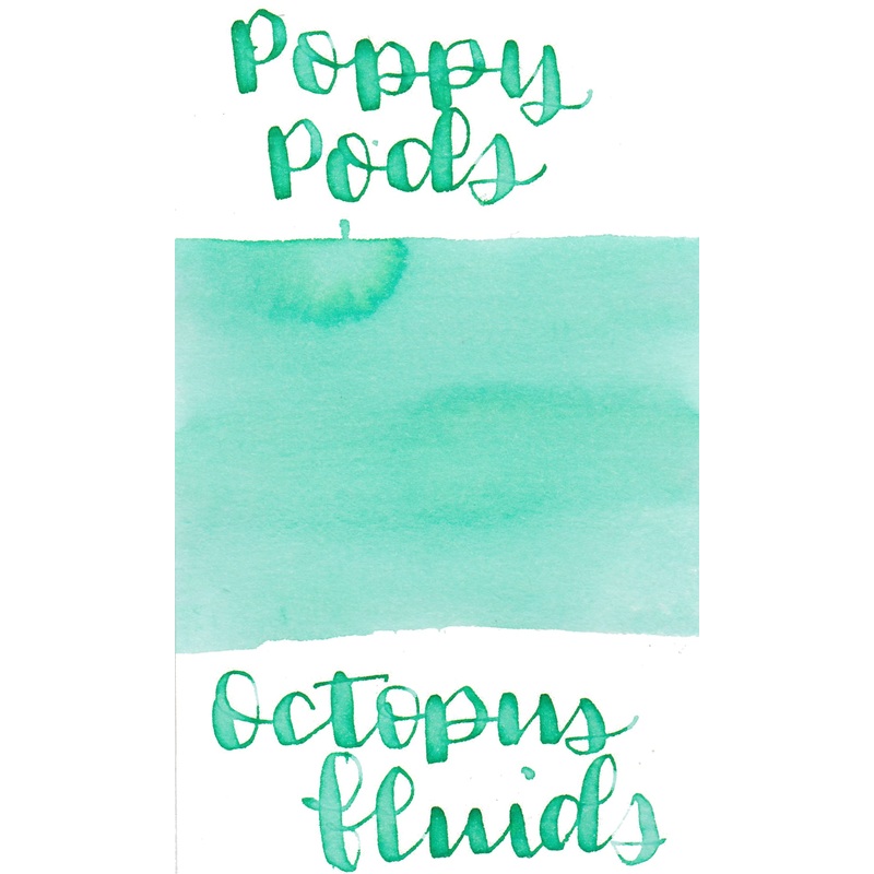 Octopus Poppy Pods Ink
